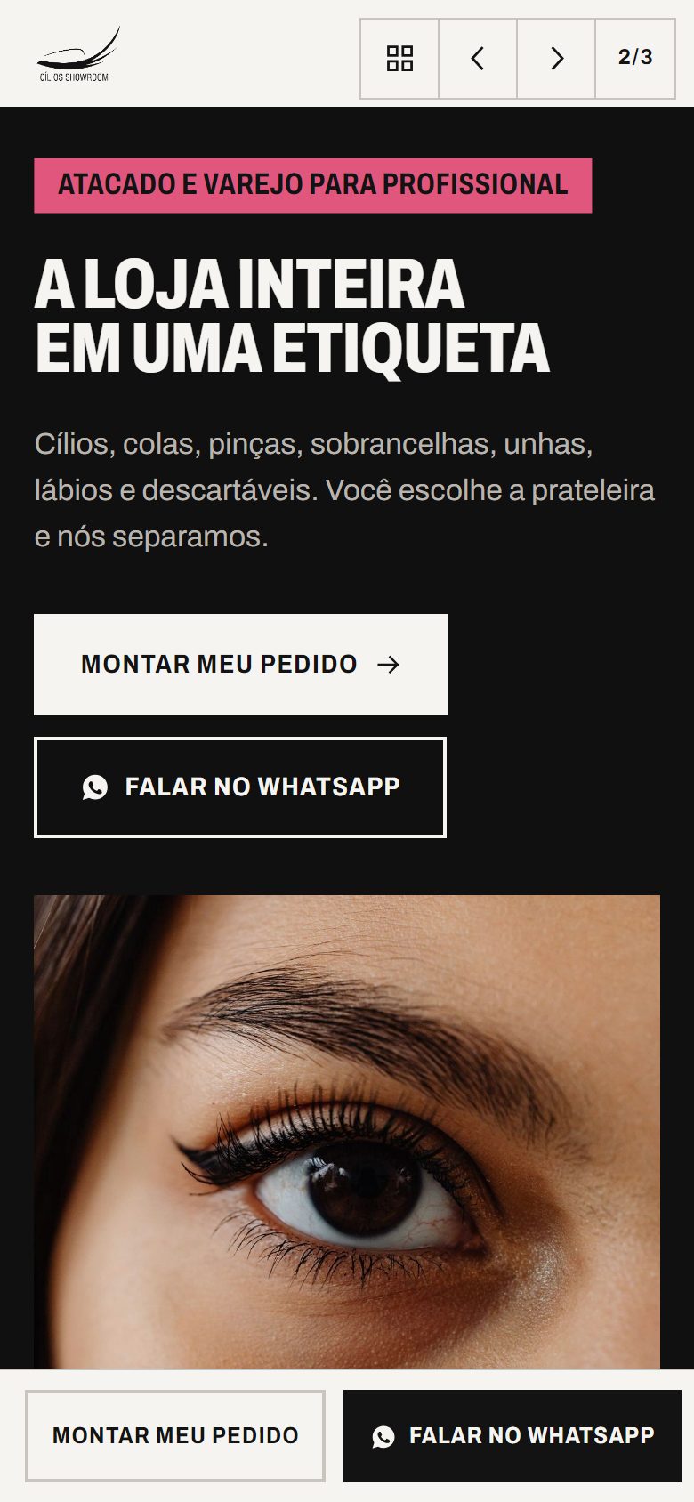 Proposta 2 no celular, Etiqueta preta